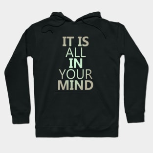 Its all in your mind, Wise Mind | high visibility Hoodie